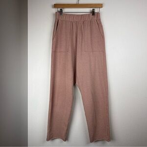 Lunya Blush Pink Good in Bed Lounge‎ Pants Alpaca Blend